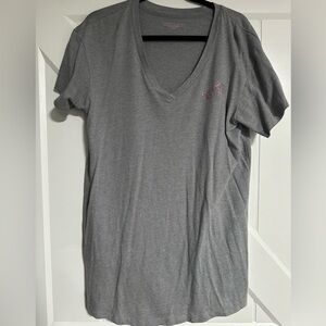 Victoria's Secret Gray V-Neck Nightgown